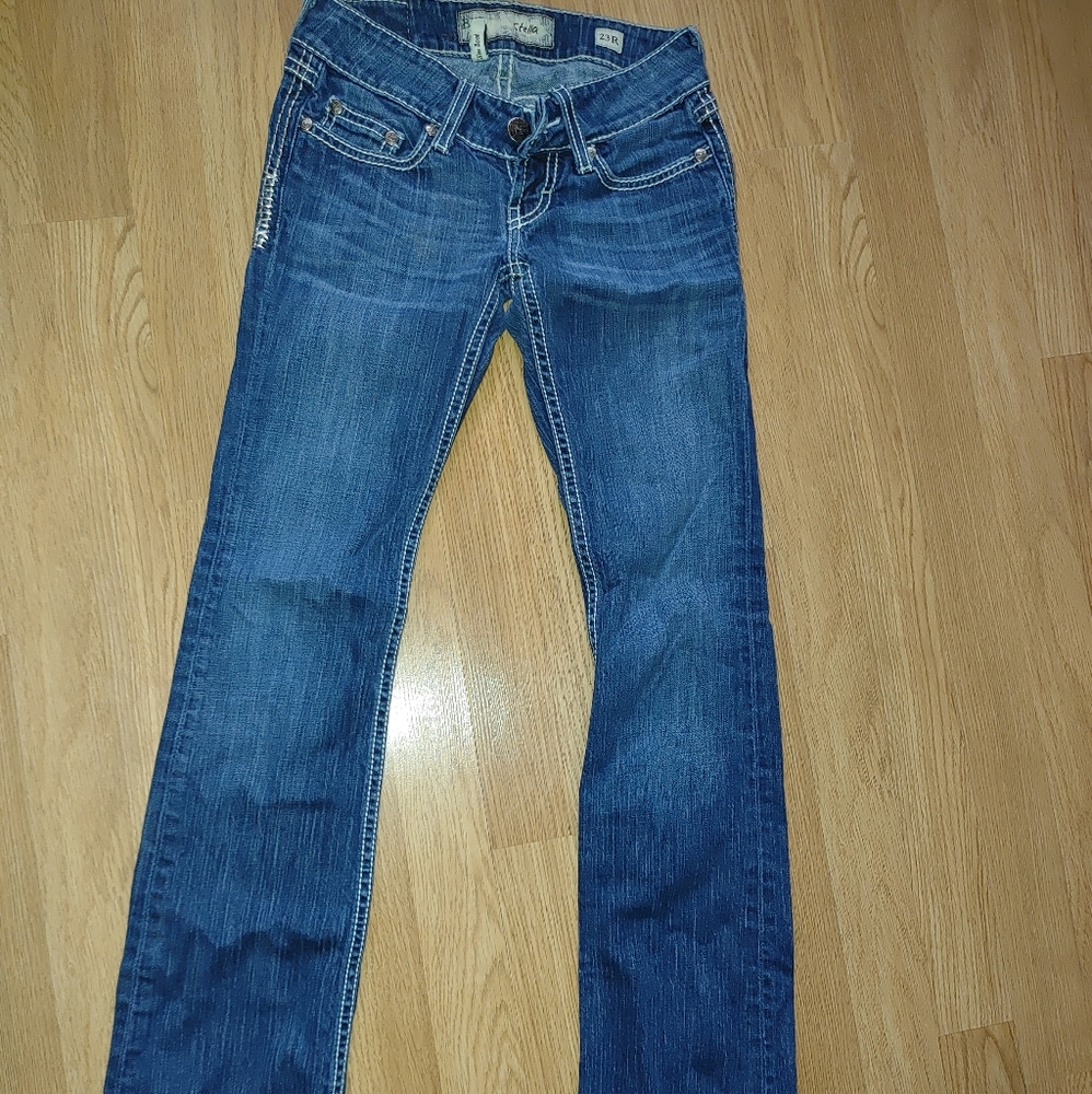 BKE Stella boot cut jeans